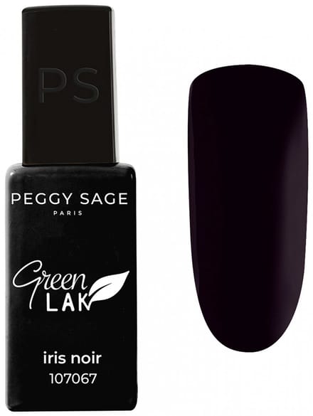 Peggy Sage Green Lak LED-nagellak 10 ml (Tint : 107067 : Iris Zwart)