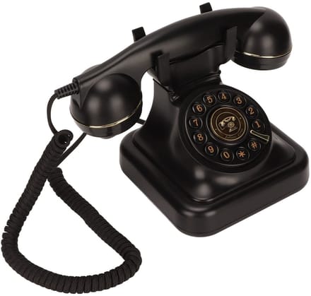 Dailygoody - Retro Vaste Telefoon - Klassieke Telefoon met Roterende