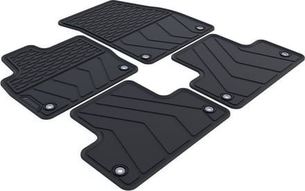 Rubber Automatten geschikt voor Land Rover Range Rover Evoque - 2011-2019 - 4-delig - Uitvoering: 5-deurs