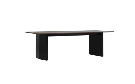 Normann Copenhagen Panel tafel - zwart/zwart - 90 x 250 cm