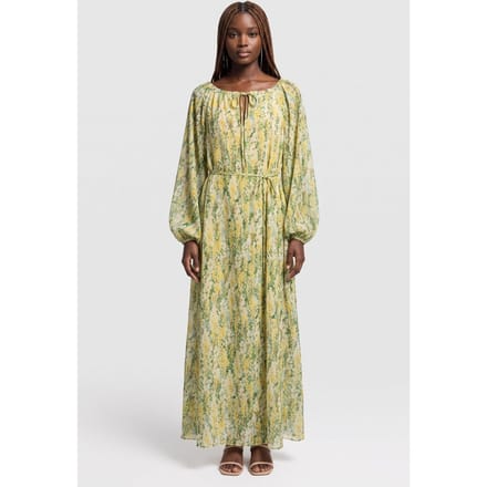 ARKET Gill Dress Cn Yellow Größe: 32 | Maxikleider Outlet | Damen | Gelb