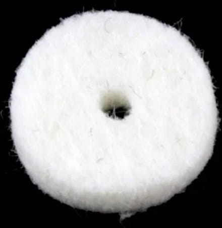Allparts AP0674025 Witte Vilten Washers - Set van 10 Stuks