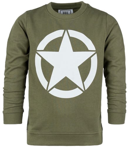 Kinder sweater U.S. Star Groen 92