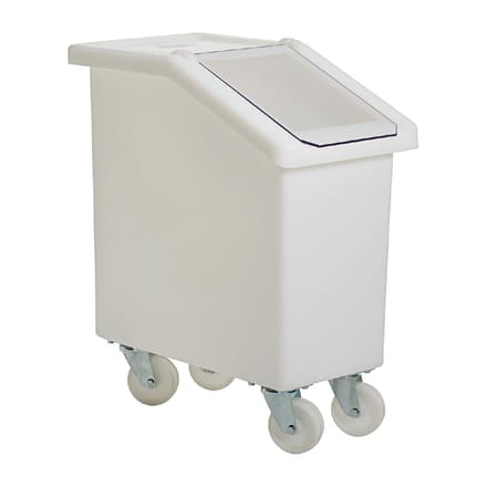 Mobiele ingredintenbak 65L wit