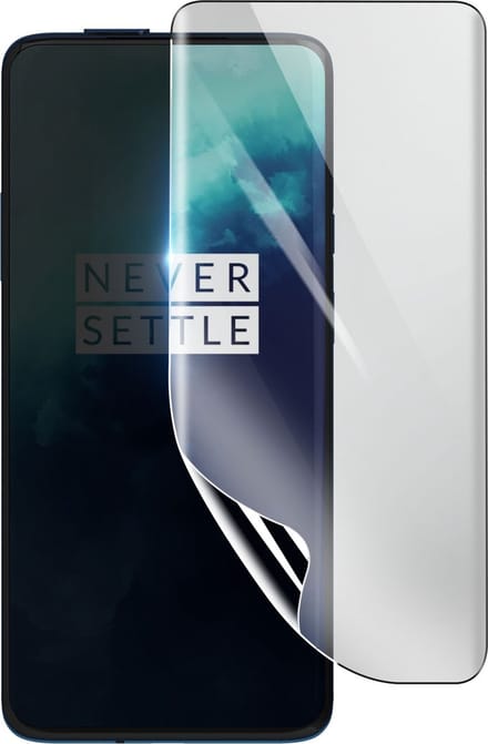 3mk, Geschikt voor Oneplus 7T Pro, Schokbestendige Hydrogel Screenprotector, Transparant