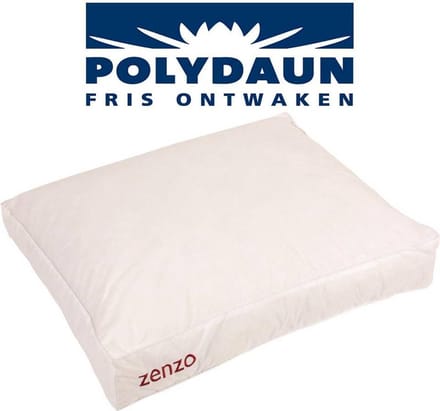 Polydaun Zenzo Onyx kussen (beide kanten Outlast)