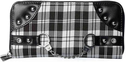 Banned - Handcuff Dames portemonnee - Zwart/Wit
