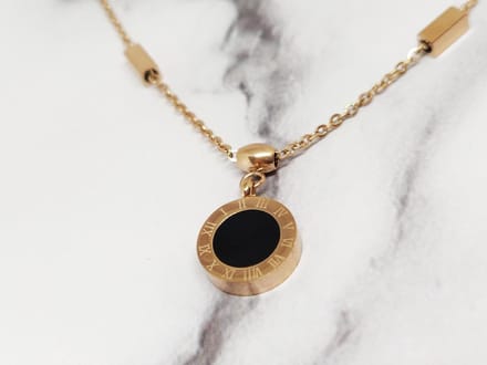 Mei's - Muse Two Tones - ketting - RVS - 40 t/m 45 cm