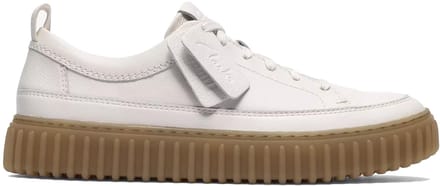 Clarks Torhill Lace - heren veterschoen - Wit - maat 41.5 (EU) 7.5 (UK)