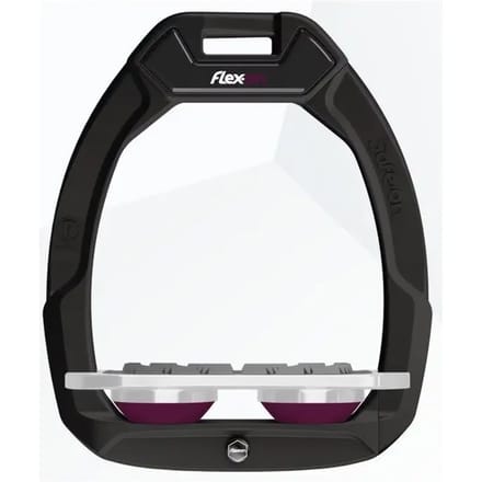 Veiligheidssporen Plat Grip Zwart/Grijs/Paars Flex-On Safe-On