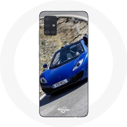 Coque - McLaren - Galaxy A51 - Formule 1 - Bleu - Souple bleu
