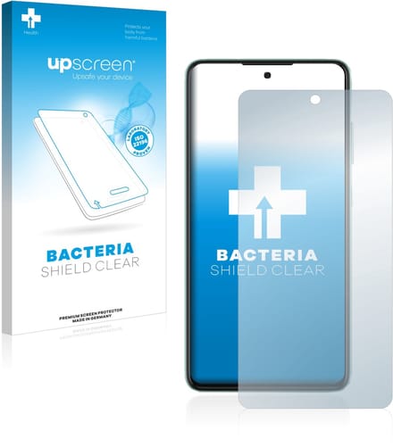 upscreen - Screenprotector voor Samsung Galaxy A52 / 5G - Folie Beschermfolie transparant antibacterieel