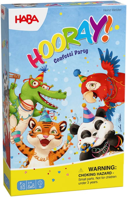 Haba | Bordspel Hoera! Het Regent Confetti Een Kleurrijk Spel