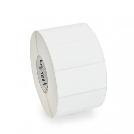 Zebra Z-Perform 1000T, Wit, Papier, Thermo transfer, Permanent, Rechthoek