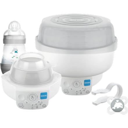 MAM Elektrische Sterilisator & Express Flesverwarmer Set