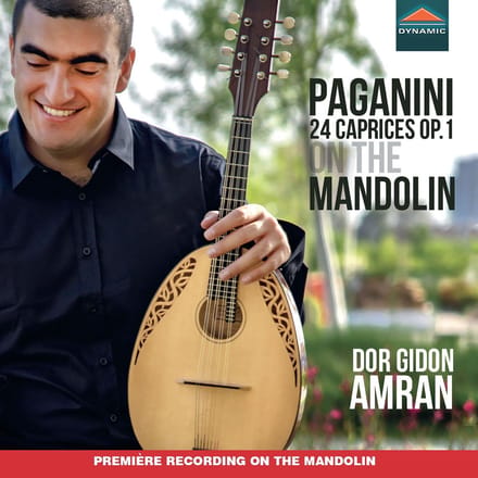 Dor Gidon Amran - Paganini: 24 Caprices, Op. 1 On The Mandolin (CD)