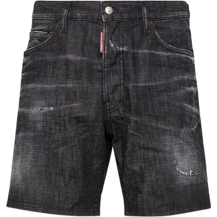 Dsquared2 Marine Bermuda Denim Zwarte Shorts