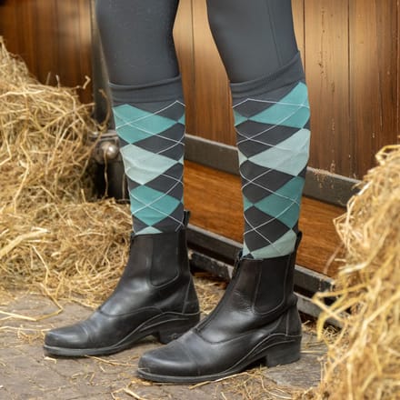 Harry's Horse SS26 Kousen Check black-sand 39-42
