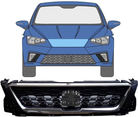 Grill voor Seat Ibiza 2017- / Set