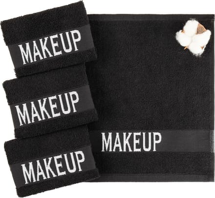 Herbruikbare Make-up Doekjes van 100% Katoen - Zachte Gezichtshanddoeken (4 Stuks)