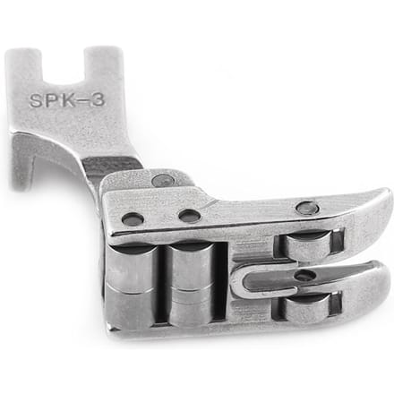 1 stuks Industriële Naaimachine Roller Persvoet Stikken PVC Leer Stof white
