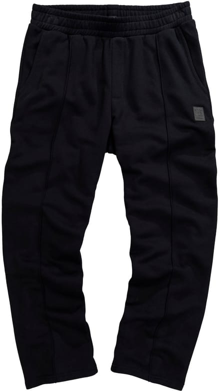 STHUGE - Heren - Sweatpants elastische tailleband Relaxed Fit - Zwart - Maat L