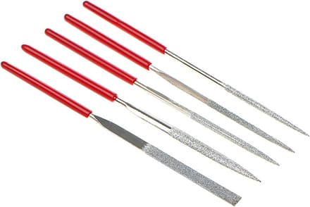 File Set, Metal File Set, 5pcs/Set Needle File Tool Set Carving Jewelry Diamond Glass Stone Woodworking File Craft Hand Tools Robust File