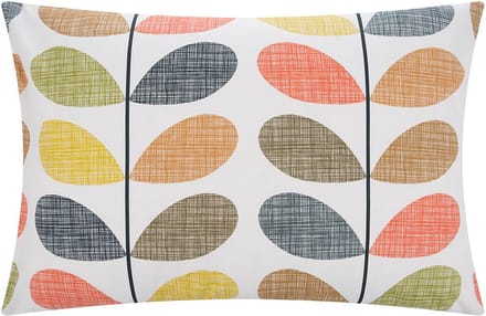 Orla Kiely Scribble Stem Multi kussenslopen (2x) - percaalkatoen - 50x75 cm