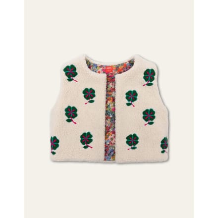 Oilily Clover Bodywarmer- maat80/18m Turtle Dove
