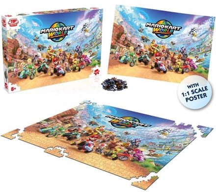 Puzzel - WINNENDE ZETTEN - Mario Kart Wereld - 1000 stukjes - Vanaf 8 jaar