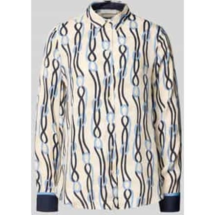overhemdblouse met knoopsluiting
