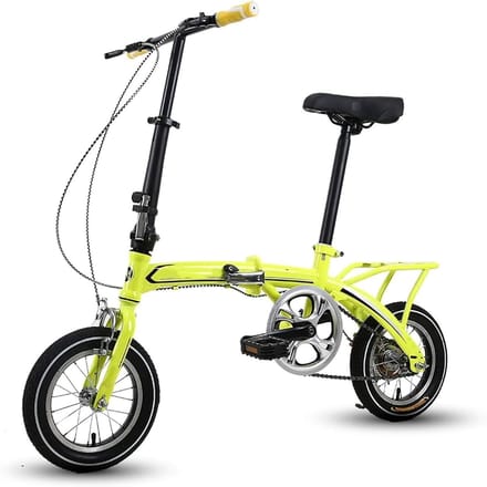 Vouwfiets - Compacte Stadsfiets - Studenten Werk - Lichtgewicht Mini - 12 Inch