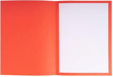 Exacompta 5x Pak van 25 pleidooimappen Voor/tegen versterkt karton 25x32cm - Rood - 220105E