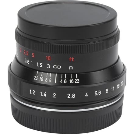 7Artisans 35mm F1.2 II Groothoeklens voor Canon EOS M5M6M6II voor EOS M Camera gray