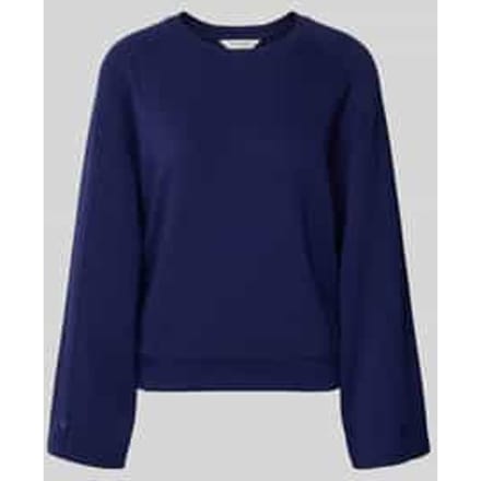 Sweatshirt van viscosemix, model 'Elianna'