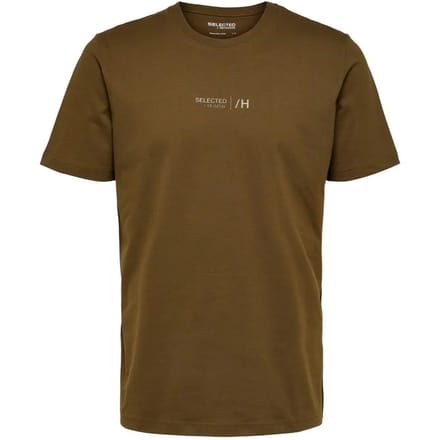 T-shirt Selected Boris Print