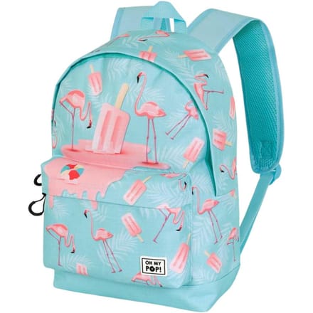 Karactermania - Oh My Pop! - Ice Flamingo-FAN HS Rugzak - Backpack 2.2 - Turquoise