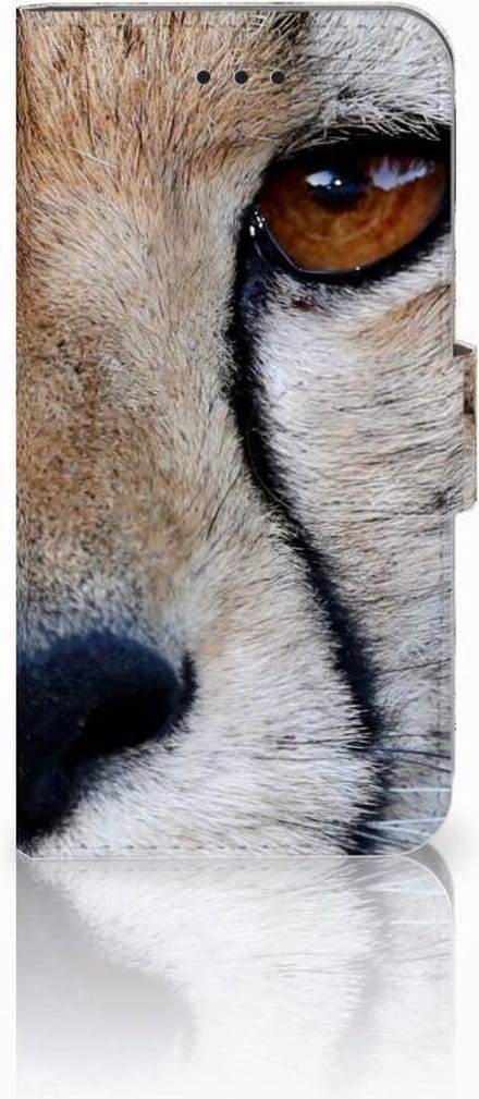 Apple iPhone X | Xs Telefoonhoesje met Pasjes Cheetah
