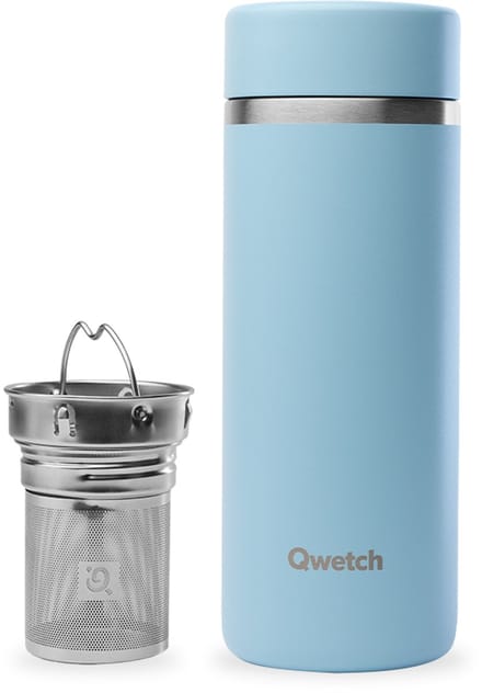 Qwetch Thermotheepot - Pastel Blauw