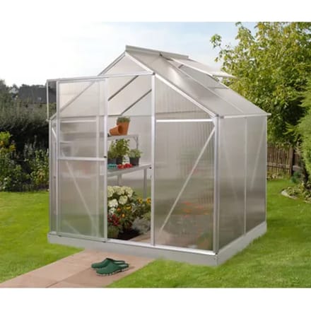 Vitavia Tuinkas Triton 2500 - Polycarbonaat 6mm - Aluminium - 198x131x207cm