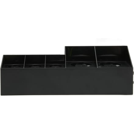 Voor PS4 Koelventilator USB Externe Koeler 5 Ventilator Turbo Temperatuurregeling voor Playstation 4 Gaming black