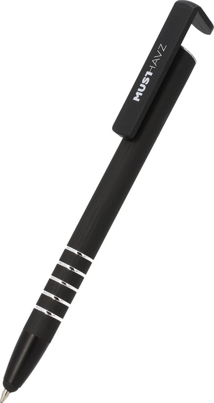 Musthavz 3-in-1 Stylus Pen – Universele Touchscreen Pen met Antibacteriële Coating – Zwart