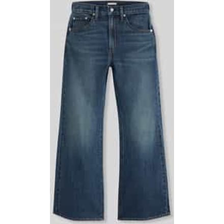 tapered fit jeans van puur katoen in 5-pocketmodel