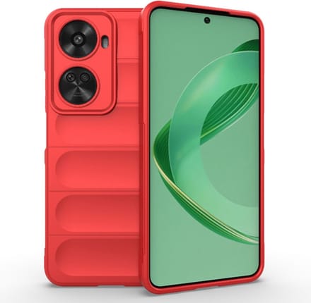 Hoesje geschikt voor Huawei nova 12 SE - Techsuit Magic Shield Silicone Back Cover - Rood