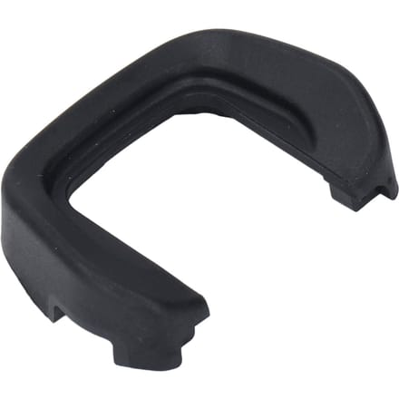 Zoeker Oogschelp ABS met Waterpas Flitsschoenkap Camera Oogschelp voor R Camera black