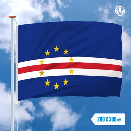Vlag Kaapverdische Eilanden 200x300cm