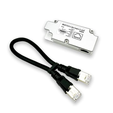 Dishy Kabel Adapter - Ethernet Adapter - Netwerk Aansluiten - Originele Kabel Behoud - 30 cm - Grijs