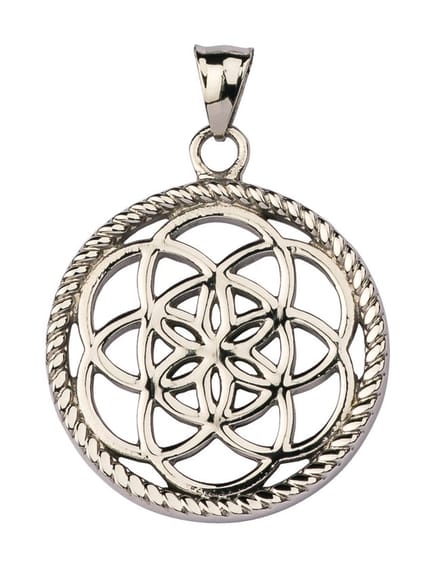 Dreamcatcher Hanger Flower Staalkleur M