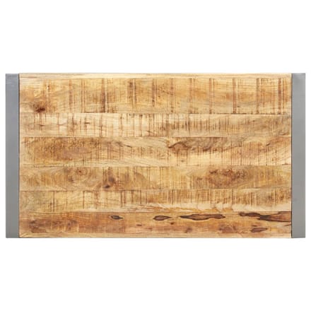 vidaXL - Salontafel - 110x60x40 - cm - ruw - mangohout