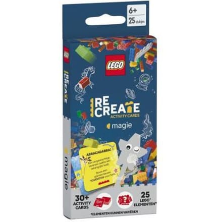 Lego Recreate Activity Cards: Magie - Lego Recreate Activity Cards